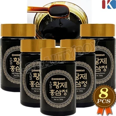 Premium Emperor Korean 6 Years Old Red Ginseng Extract 250g panax ginseng KOREA - Image 1 of 4