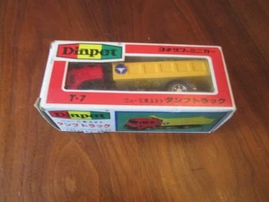 Vintage Diapet Yonezawa T-7 Mitsubishi FUSO Dump Truck 1/56 Made in Japan NOS - Picture 1 of 11