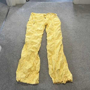 Pepe jeans yellow cargo Waterproof trousers Style W30 L32 - Picture 1 of 7