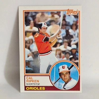 Cartão de beisebol Cal Ripken Orioles 1983 Topps #163 - Imagem 1 de 2