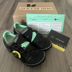 Speedland SL-HSV Black Mens 8.5 Women’s 10 Trail Dual Dial Shoes BOA NEW Running - Picture 1 of 10