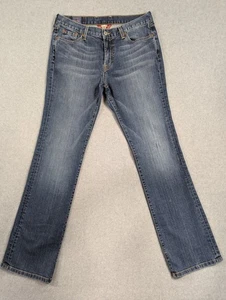 Vintage Lucky Brand Damenjeans 10 blau Classic Rider Denim lange Schrittlänge USA Y2K - Bild 1 von 17