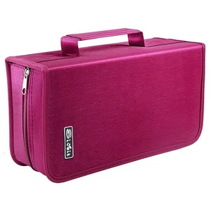 DVD Case, 128 Capacity CD/DVD Case Wallet Binder Storage Holder Booklet for C... - Picture 1 of 6