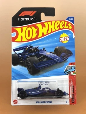 2025 Hot Wheels WILLIAMS RACING Formula 1 F1 Track Racers 1/5 (59/250) - Image 1 of 4