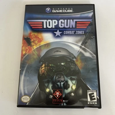 Top Gun Combat Zones Nintendo GameCube Complete W/ Manual - Tested TopGun - Image 1 of 4