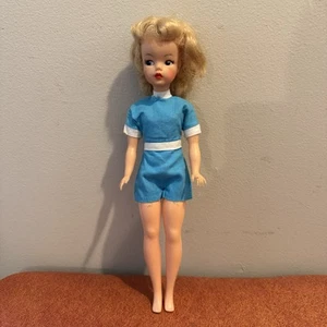 Vintage Ideal Toy Corp Tammy Doll 1960’s Blue Outfit 12” - Picture 1 of 10