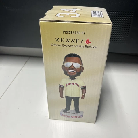 2022 David Ortiz HOF Limited Edition Cooperstown Bobblehead Red Sox Cover