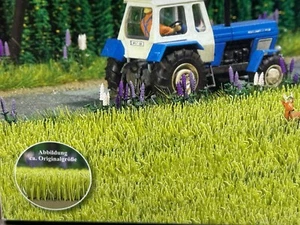 BARLEY FIELD over 4000 plants 15.5 SQ Inches HO Scale SCENRY PLASTIC KIT - NEW - Picture 1 of 8