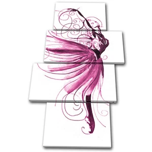 Ballerina performativa MULTI CANVAS WALL ART Quadro Stampa VA - Foto 1 di 1
