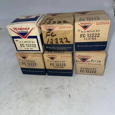Kits de cilindros de rueda 46 56 Dodge Chrysler Desoto NOS 6 Wagner FC 12222 Foto 1 de 4