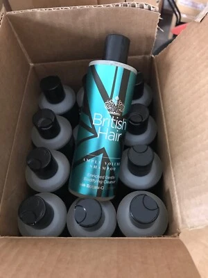 Case Of 12 Wholesale British Hair Ample Volume Shampoo 8 oz Each Resale - Image 1 of 4
