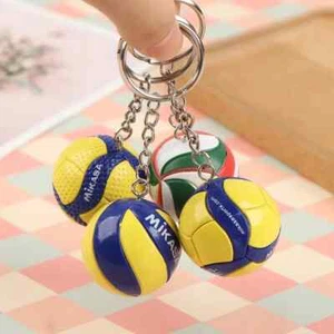 1 x Mode PVC Volleyball Schlüsselanhänger Ornamente Business Volleyball Geschenke Strandball - Bild 1 von 15