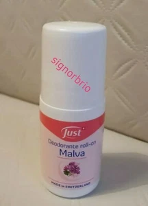 Just Deo roll on deodorante malva pelli sensibili elevata sudorazione NO ALCOOL - Foto 1 di 1