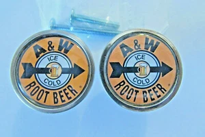 A&W Root Beer Cabinet Knobs, A&W root beer Logo Cabinet Pull / kitchen knobs - Picture 1 of 2