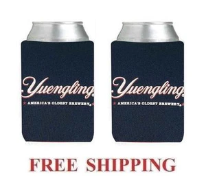 YUENGLING BREWERY 2 BEER CAN HUGGIE COOLER COOZIE COOLIE KOOZIE NEW - Picture 1 of 1
