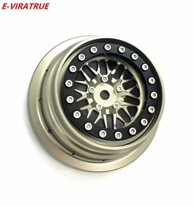 E-VIRATRUE Aluminum Beadlock Wheel For TRAXXAS Unlimited Desert Racer 1/7 1pcs - Picture 1 of 4
