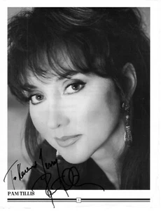 PAM TILLIS Vtg 1997-00 SIGNED Single Program Page Merritt Mountain Music Fstival - Bild 1 von 5