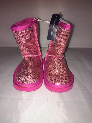 Faded Glory детские ботинки розовый последовательность совершенно новый размер 7 - Изображение 1 из 4