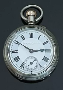 Nice Antique Riverside Watch Co Brooklyn Pocket Watch c.1910 - Picture 1 of 6