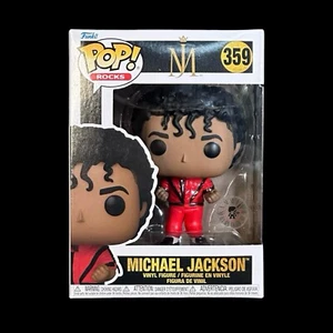 Funko Pop + Protector! Rocks #359 Michael Jackson (Thriller) *Mint* - Picture 1 of 14