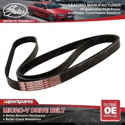 Gates Alternator Micro-V Drive Belt for Holden Frontera UES Jackaroo UBS 98-04 - image 1 of 3