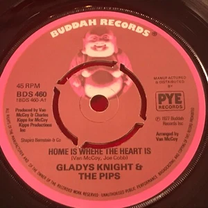 GLADYS KNIGHT & THE PIPS Home Is Where The Heart Is 1977 UK 7" vinyl single 45 - Picture 1 of 1