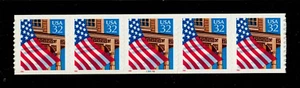 Scott 2915C Flag over Porch Red 1996 11/12 P#66666 MNH Free shipping in the USA! - Picture 1 of 1