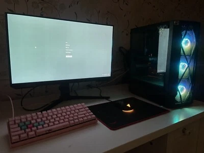 gaming pc setup  - Image 1 of 4