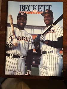 Tony Gwynn Beckett Baseballkarte monatlich ~ Ausgabe 77 ~ August 1991 Dawson McGriff - Bild 1 von 2