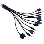Multi Pin Cable Charger USB Adapter Cable Data Wire Cord 10 in 1 Multifunction