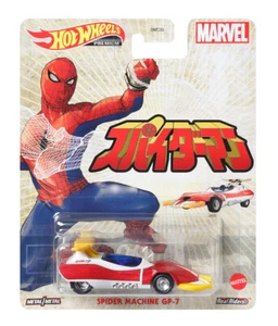 Spider Machine GP-7 Spider-Man Retro Entertainment 1:64 Hot Wheels GRL76 DMC55 - Bild 1 von 2