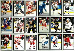 1992-93 UPPER DECK EURO STARS COMPLETE 20 HOCKEY CARD INSERT SET LOT Hasek Bure - Picture 1 of 1