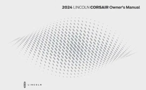 2024 Lincoln Corsair Owners Manual User Guide  - Picture 1 of 1