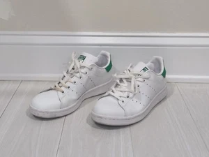Adidas Stan Smith J White Green Men’s Size 5(US) Shoes Sneakers Original M20605 - Picture 1 of 9