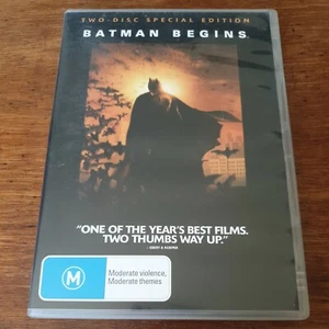 Batman Begins DVD R4 Like New! FREE POST - Picture 1 of 4