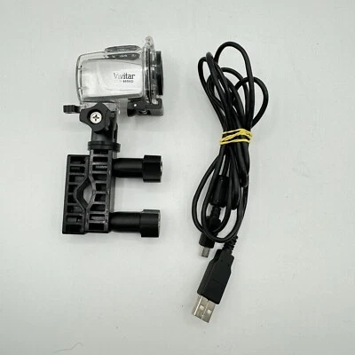 Vivitar HD Action Camera Black DVR685HD Not Tested Comes With 32 GB SD Card - Image 1 of 4