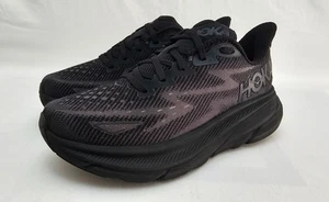 Hoka One One Clifton 9 Laufschuhe 1127895 BBLC Herren Größe 7 D dreifach schwarz - Bild 1 von 24