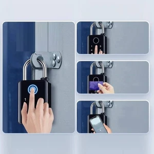 For Smartphones Bluetooth-Compatible Padlock Password Lock Garden Security - Picture 1 of 24