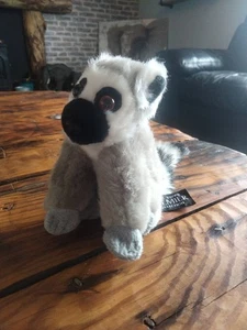 Ark Toys Ring Tailed Lemur 6" Plush Cuddly Teddy Toy Premier Collection - Picture 1 of 7