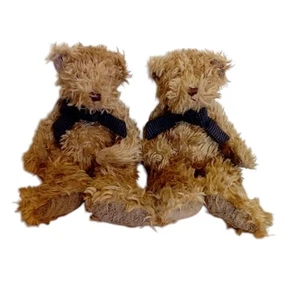 Korimco Rich Teddy Bear Plush 36cm Honey Brown Soft Stuffed x 2 - Bild 1 von 8