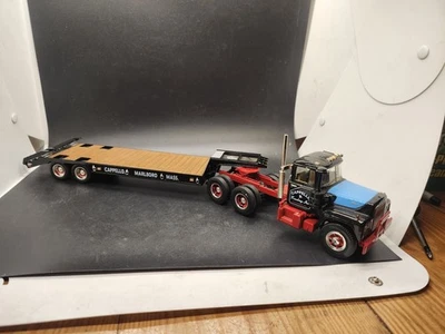 First Gear 1/34 Mack R-Model with Lowboy Trailer – Cappello Trucking  - Image 1 of 4