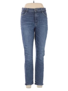 Paige Premium Horton Ankle Peg Released Hem  High Rise Medium Wash Jeans Size 31 - Picture 1 of 4