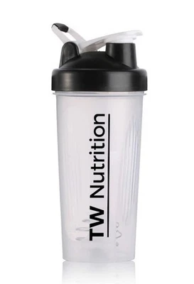 TW Nutrition 28 Oz Clear Protein Shaker Bottle Shaker Cup BPA Free No Leak - Image 1 of 4