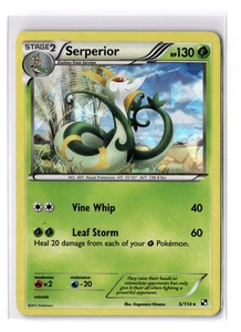 Serperior (Cracked Ice Holo) - 005/114 Deck Exclusives Holo Rare - LP - POKEMON - Bild 1 von 2
