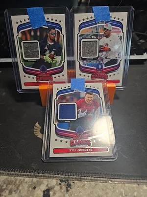 Panini Donruss Pro Bowl Games Patch Lot With 2 Color Patch - Image 1 of 3