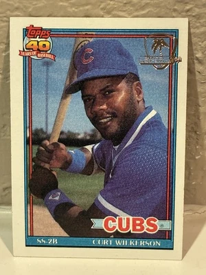 1991 Topps Operation Desert Shield #135 Jerome Walton Chicago Cubs NRMT D - Image 1 of 2
