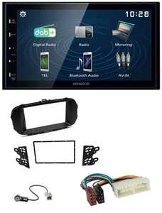 Kenwood 2DIN Bluetooth MP3 USB DAB Autoradio für Kia Soul PS 16-19 schwarz - Bild 1 von 8