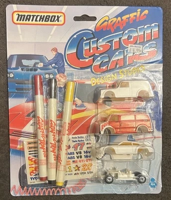 Matchbox Graffic Custom Cars Design Studios GF320 Incl Porsche 959 - Image 1 of 3