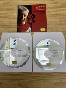 Brahm's The Complete Symponies Karajan and the Berlin Philarmonic *NO CASE - Imagen 1 de 2