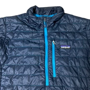 Chaqueta aislante Patagonia Nano Puff para hombre M azul Primaloft ligera cálida - Imagen 1 de 15